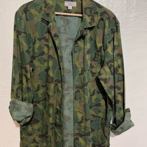 J. Crew Wallace & Barnes Chore Shirt Large